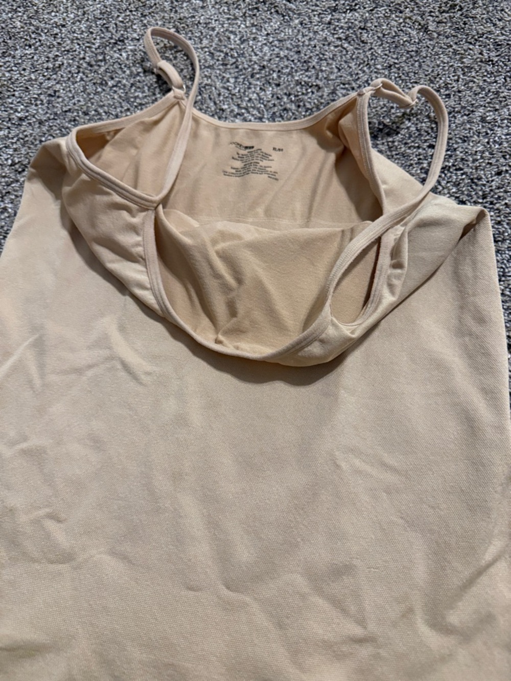 Jockey Nude Beige Shelf Bra Cami